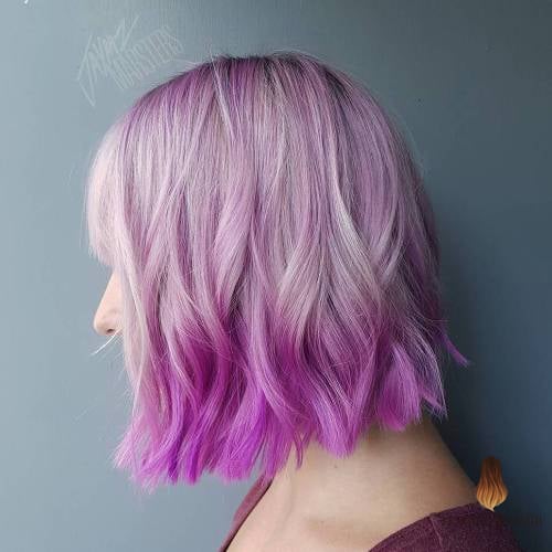 30 Ombre Hair Ideas You Need to Try Next 14 Pastel-to-Vibrant Purple Ombre
