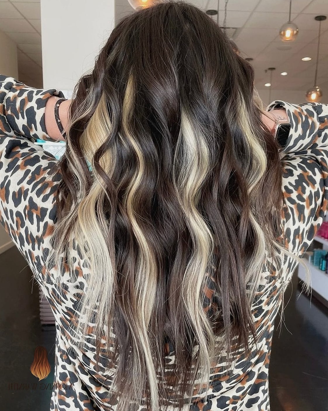 Peekaboo Highlights Underneath
