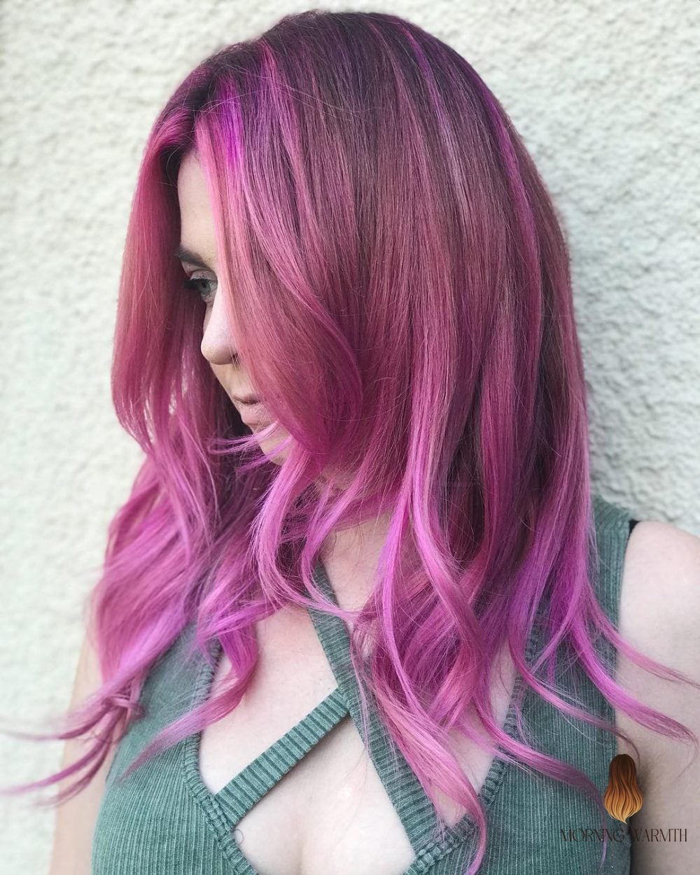 25 Dark Blonde Balayage Ideas That Are Going Viral on Pinterest Right Now 7 Pink Mermaid Hair