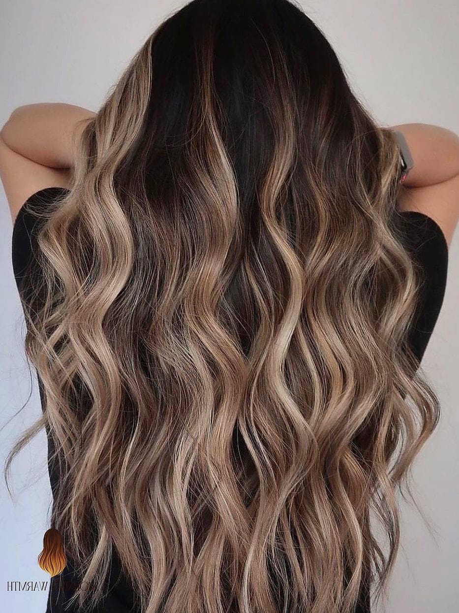 30 Blonde Balayage On Dark Hair Ideas You Need to Try Next 6 Pintura Highlights