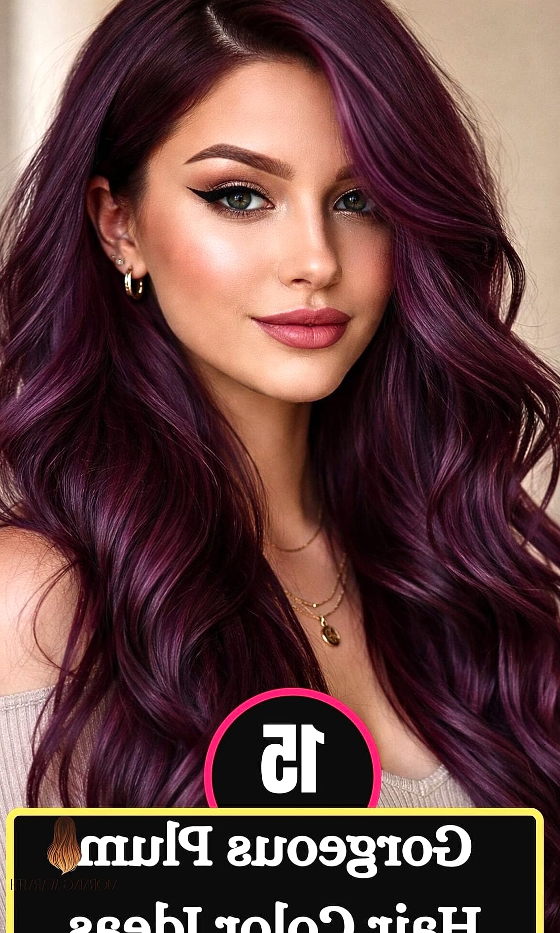 20 Hair Color 2025 Ideas That Are Breathtakingly Beautiful 19 Plum Hair Color Ideas That are Trending in 2026
