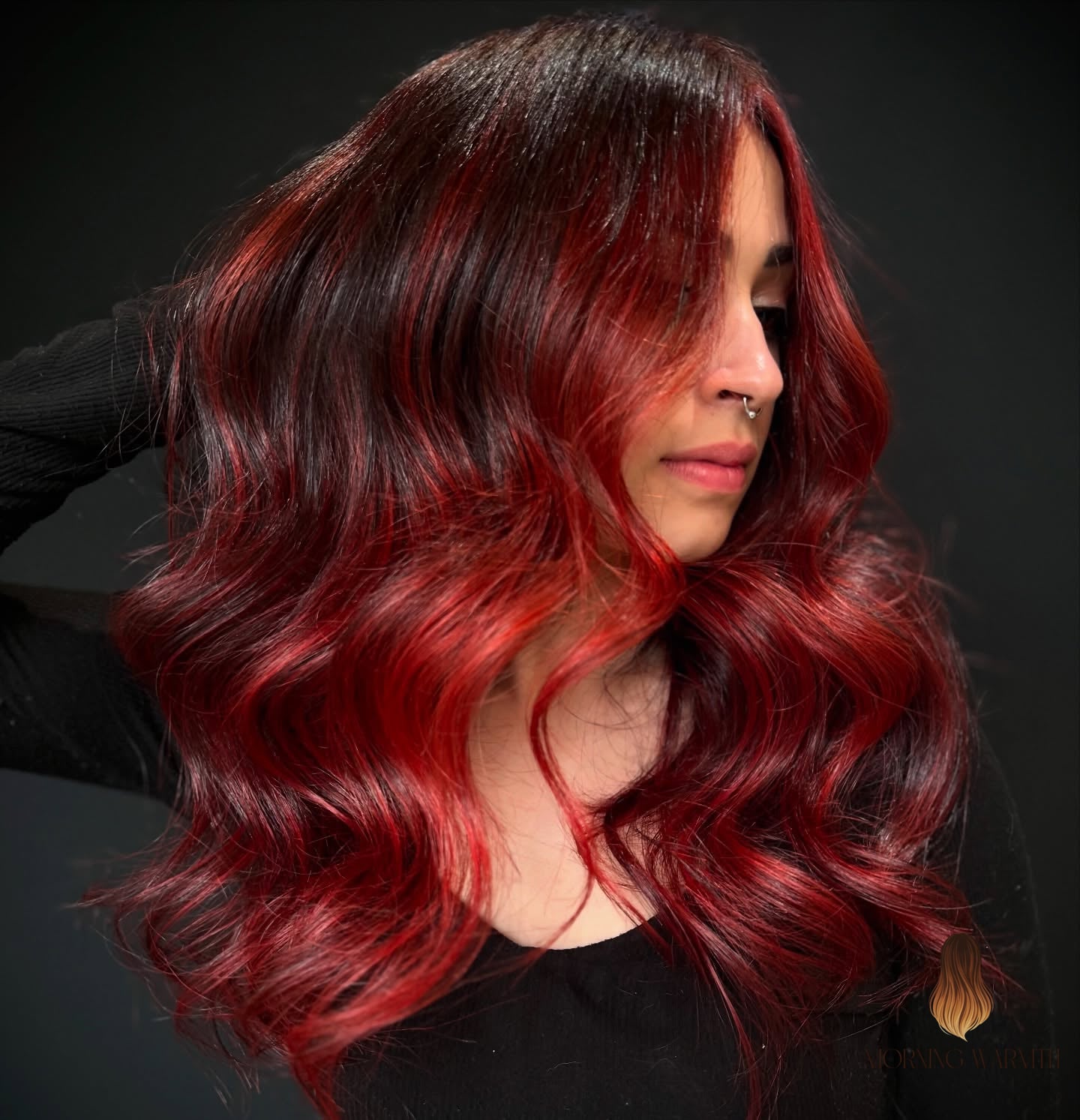 25 Balayage Cheveux Bruns Ideas That Are Dreamy and So Inspiring 3 Red Balayage