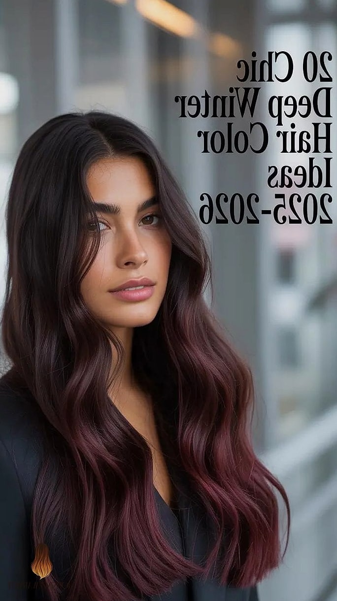 25 Winter Hair Color Ideas That Are Dreamy and So Inspiring 24 Red Brown Hair