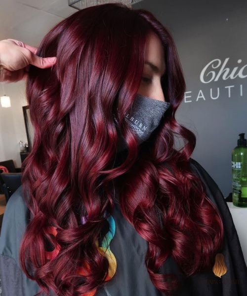 25 Fall Hair Color For Brunettes Ideas That Are Dreamy and So Inspiring 24 Red Burgundy