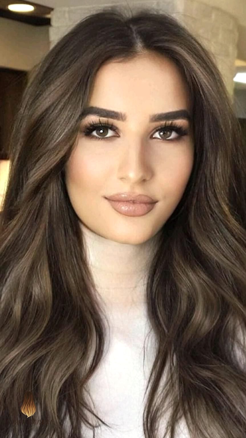 23 Dark Hair Color Ideas Inspo Ideas Worth Pinning Immediately 19 Rich Chocolate Butterfly with Flowing Soft Waves