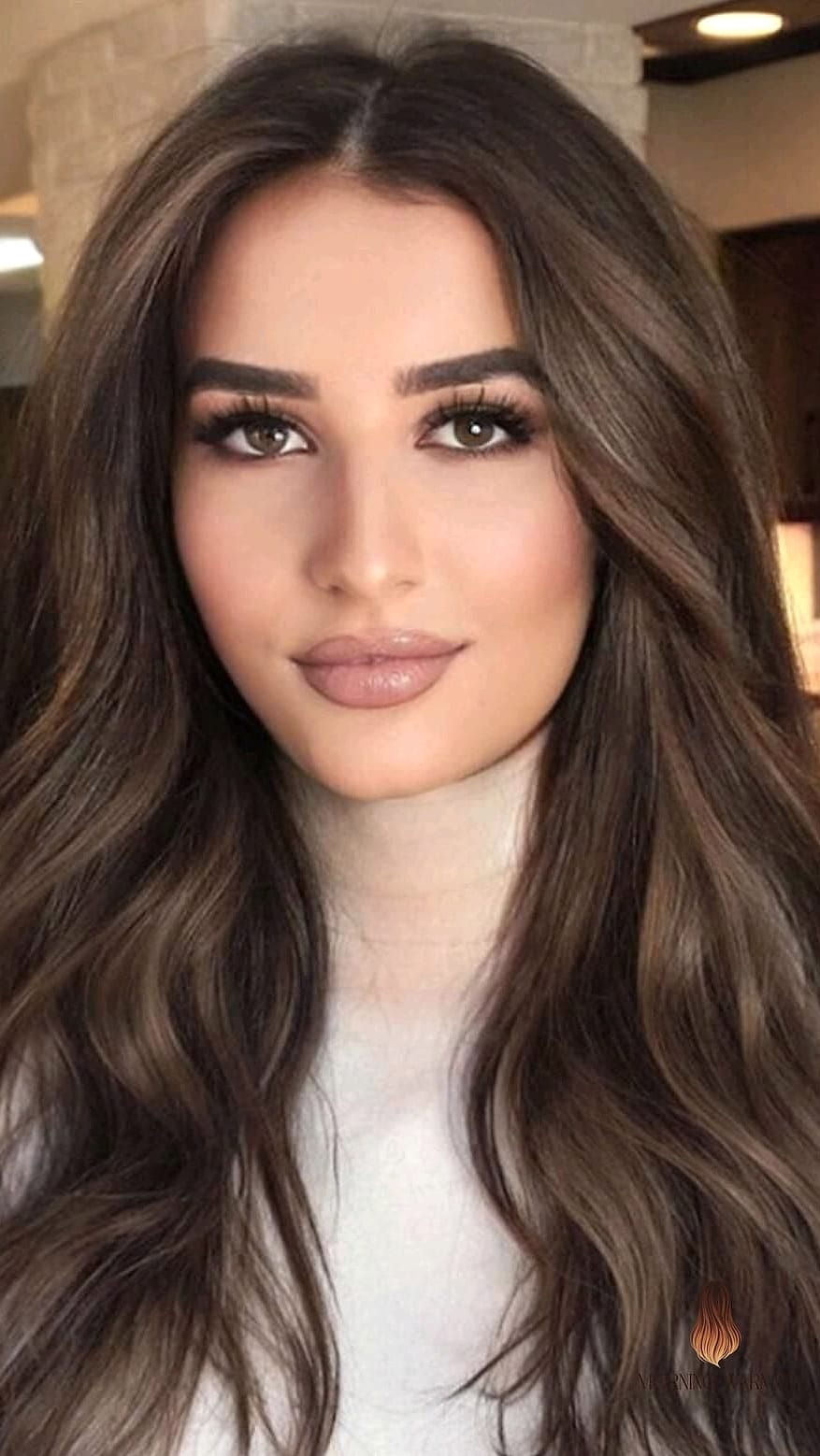 23 Dark Hair Color Ideas Inspo Ideas Worth Pinning Immediately 20 Rich Chocolate Butterfly with Bouncy Curls