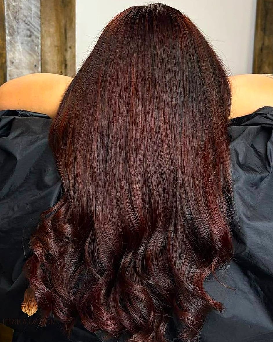 28 Black Cherry Hair Color Looks You'll Want to Screenshot Immediately 2 Rich Chocolate Espresso