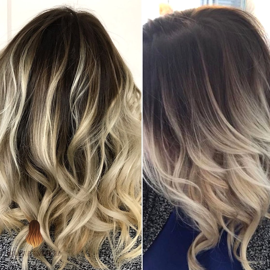 30 Blonde Balayage On Dark Hair Ideas You Need to Try Next 19 Root Balayage