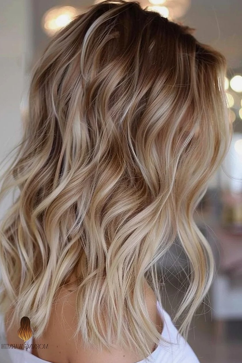 25 Honey Blonde Balayage Ideas That Are Going Viral on Pinterest Right Now 10 Rooty Honey Blonde