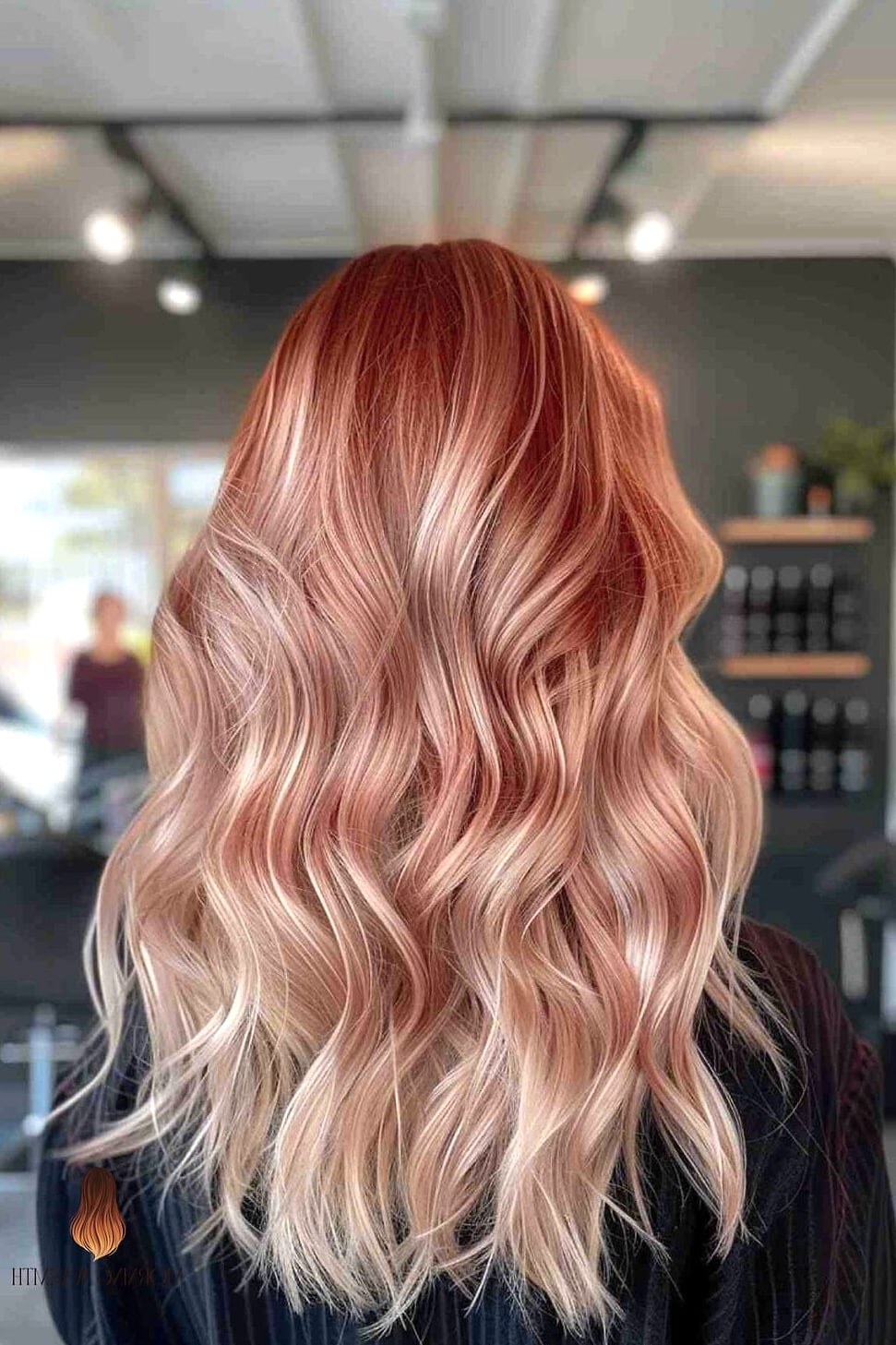 Rosy Brunette to Champagne Fade