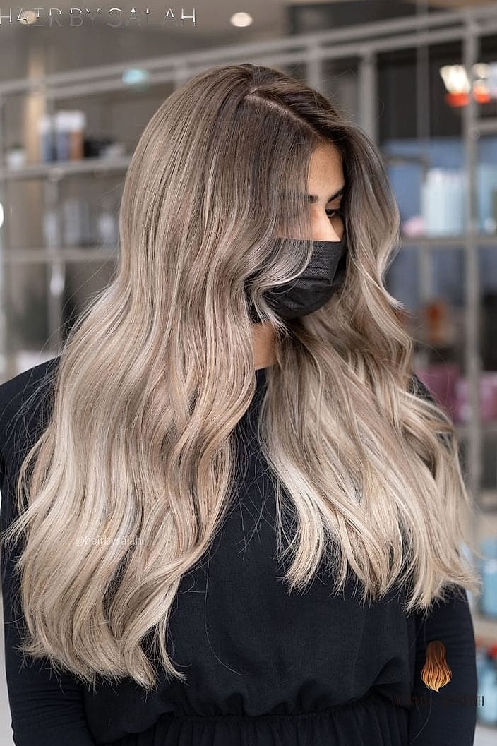 25 Ombre Hair Color Ideas That Are Going Viral on Pinterest Right Now 17 Sandy Beige Ombre