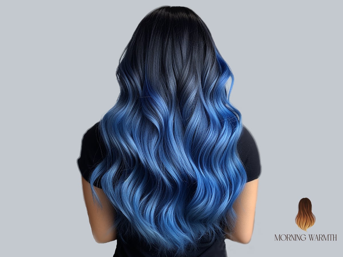 Sapphire Blue Ombre
