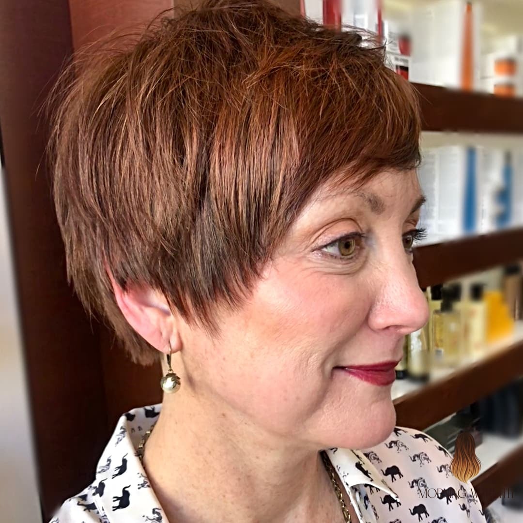 20 Mushroom Brown Hair Color Ideas That Are Breathtakingly Beautiful 15 Short Hair for Women over 50