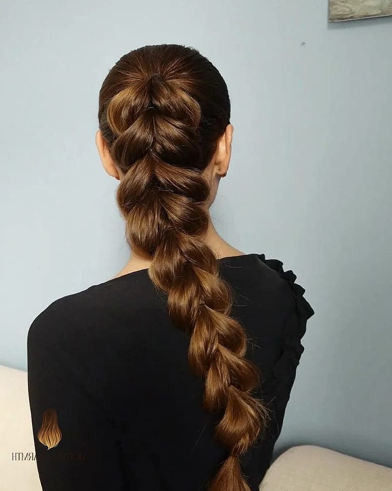 23 Dark Hair Color Ideas Inspo Ideas Worth Pinning Immediately 14 Side Dutch Braid