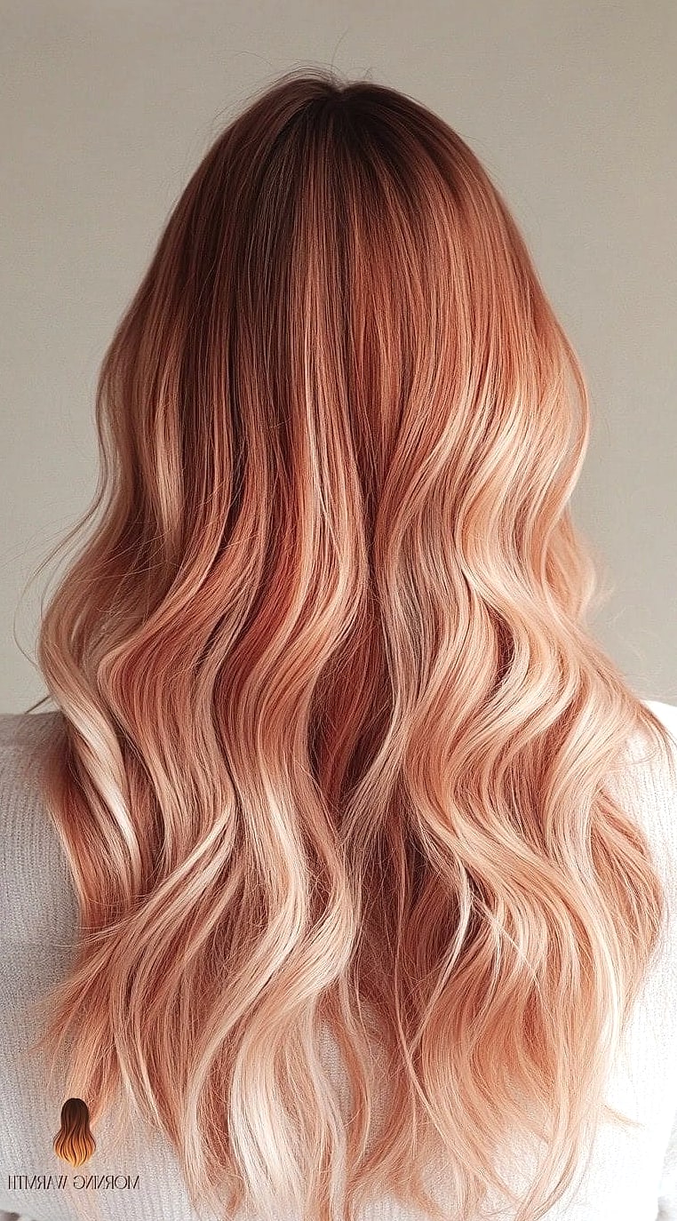 Silk Curtain Blonde Ombré