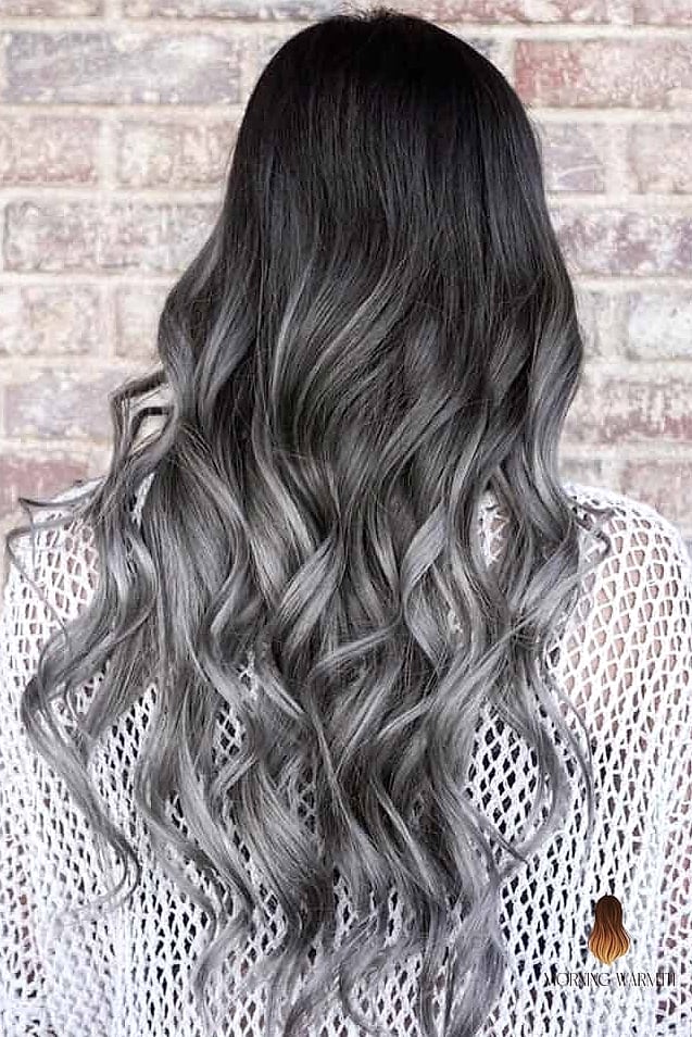 25 Ombre Hair Color Ideas That Are Going Viral on Pinterest Right Now 5 Silver Fox Ombre