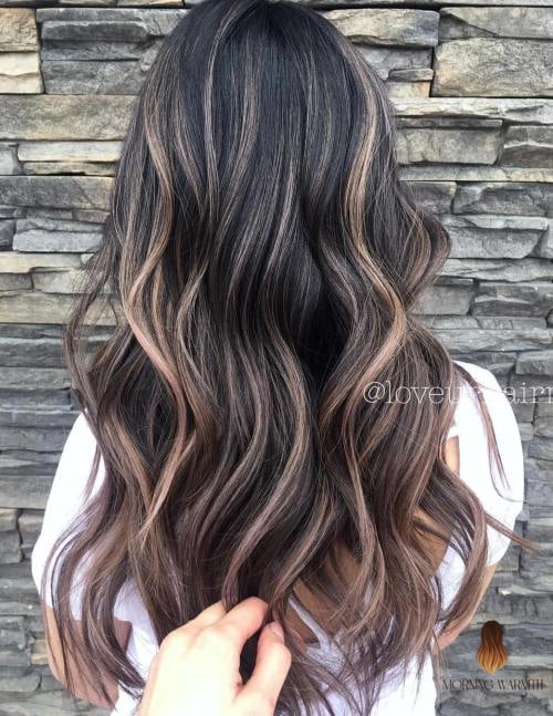 20 Mushroom Brown Hair Color Ideas That Are Breathtakingly Beautiful 20 Smoky Sun-Kissed Balayage