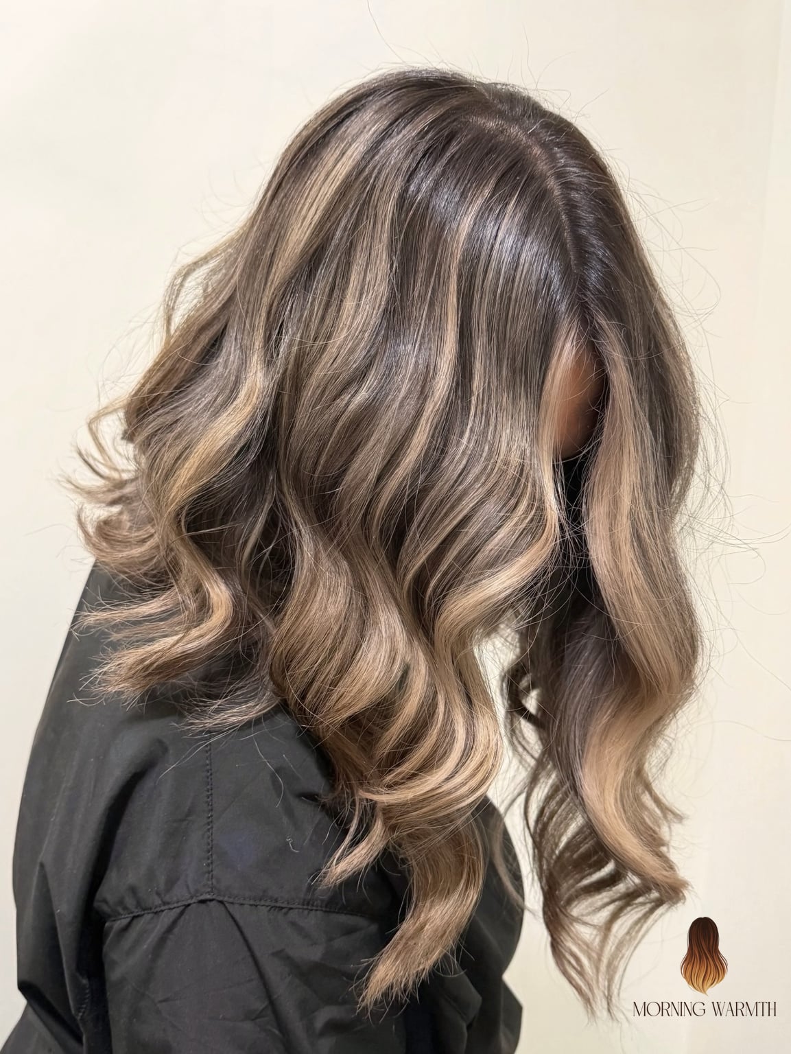 30 Balayage Cobrizo Ideas You Need to Try Next 19 Soft Caramel Balayage with Relaxed Waves