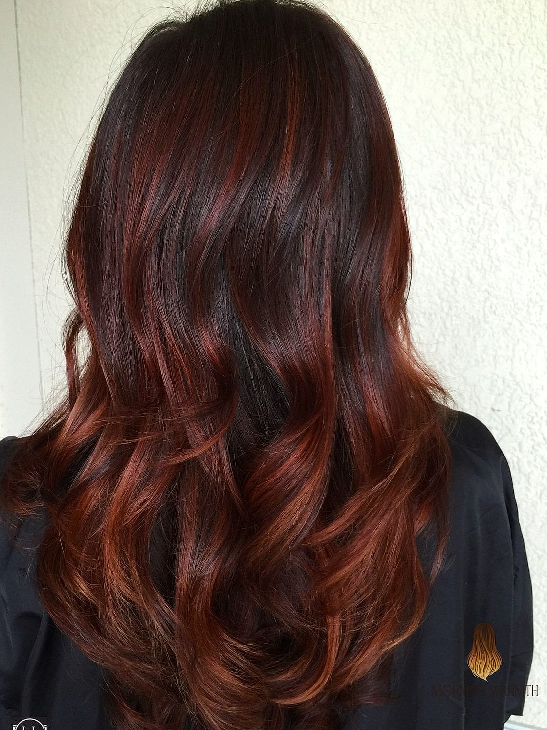21 Mechas Balayage Ideas That Are Trending Right Now 12 Soft Red Auburn Hair Color