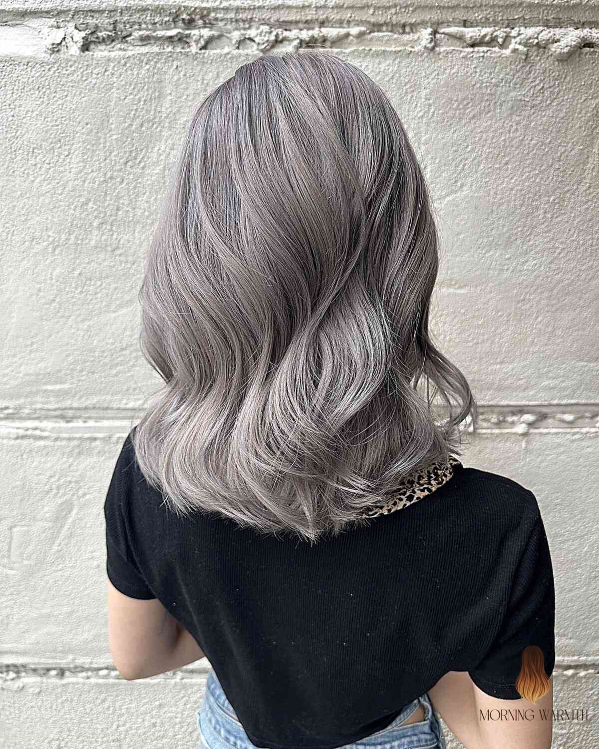 30 Summer Hair Color Ideas You Need to Try Next 2 Steel Grey Balayage