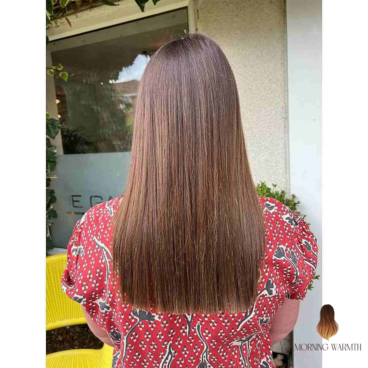 Straight Brunette Balayage Hair