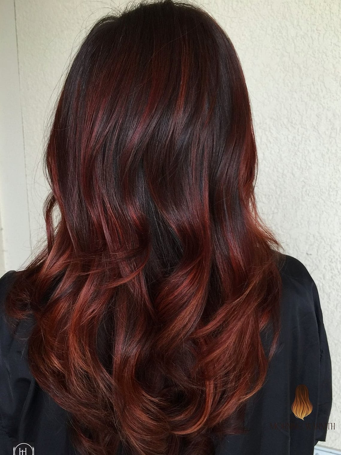 21 Mechas Balayage Ideas That Are Trending Right Now 10 Straight and Layered Reddish Brown Hair