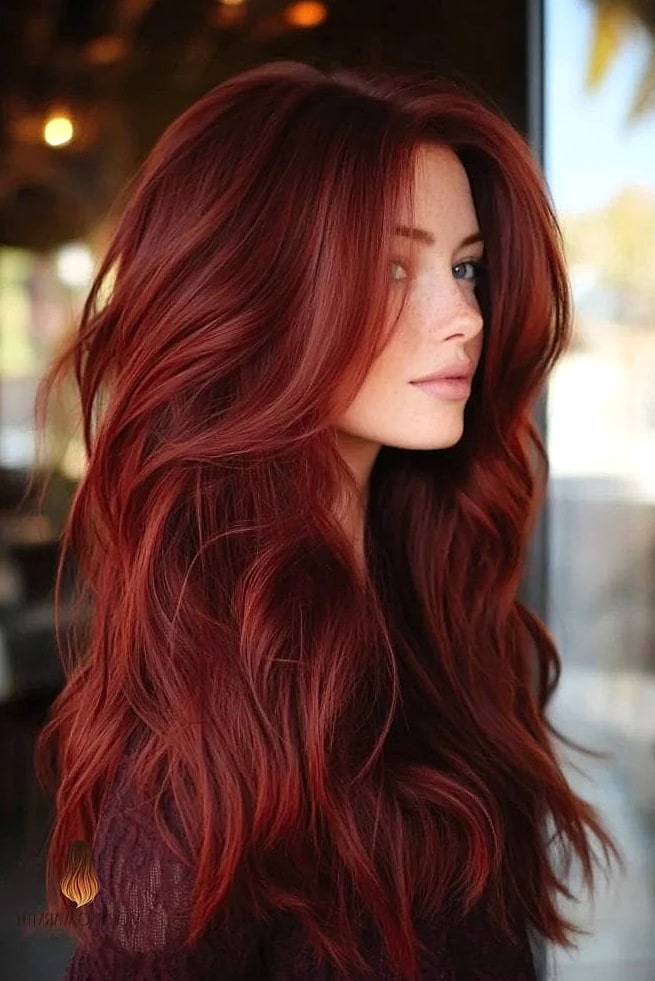 24 Auburn Hair Color Ideas That Are Absolutely Stunning 4 Stunning Burgundy Hair Ideas for Black Women