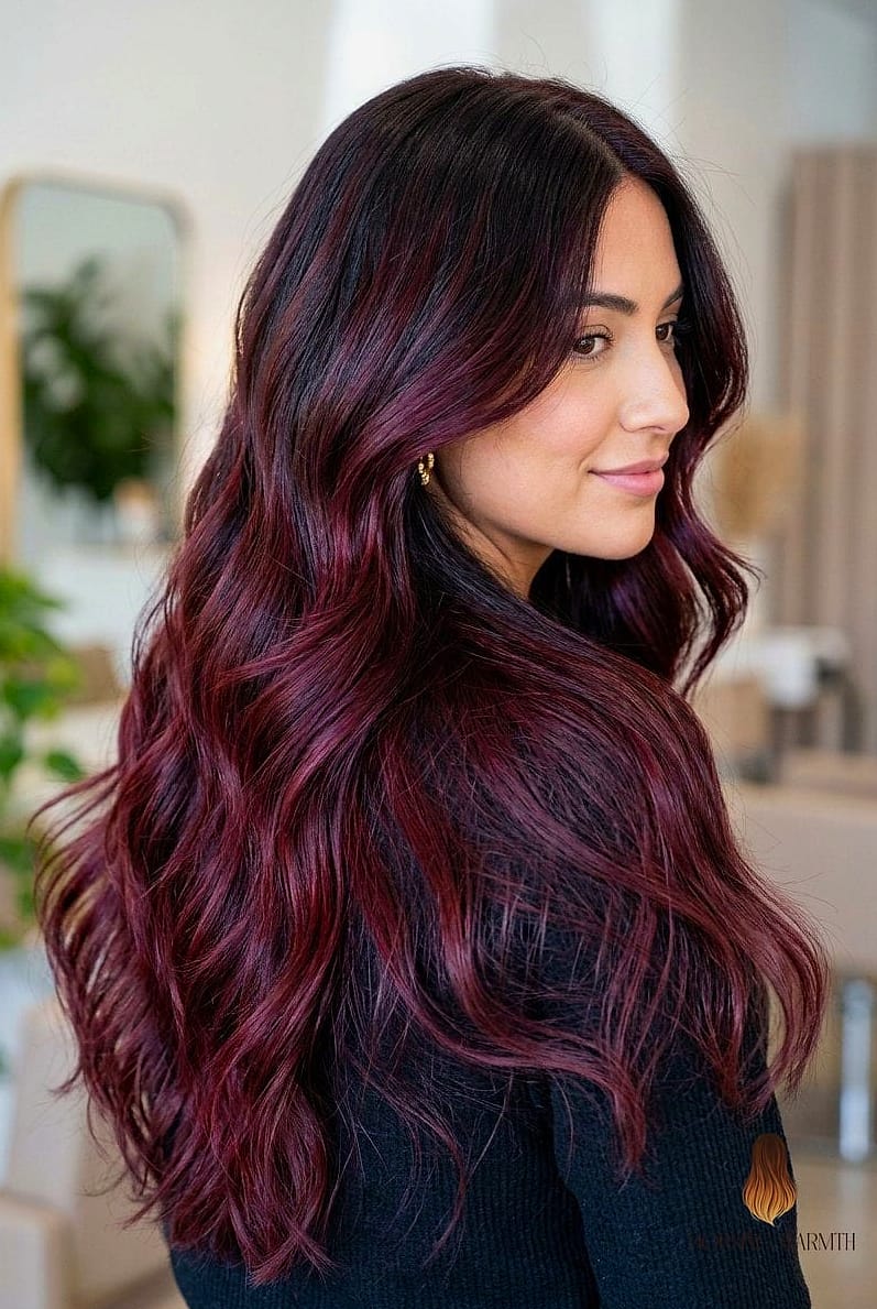 25 Balayage Cheveux Bruns Ideas That Are Dreamy and So Inspiring 17 Stunning Burgundy Hair Ideas for Black Women