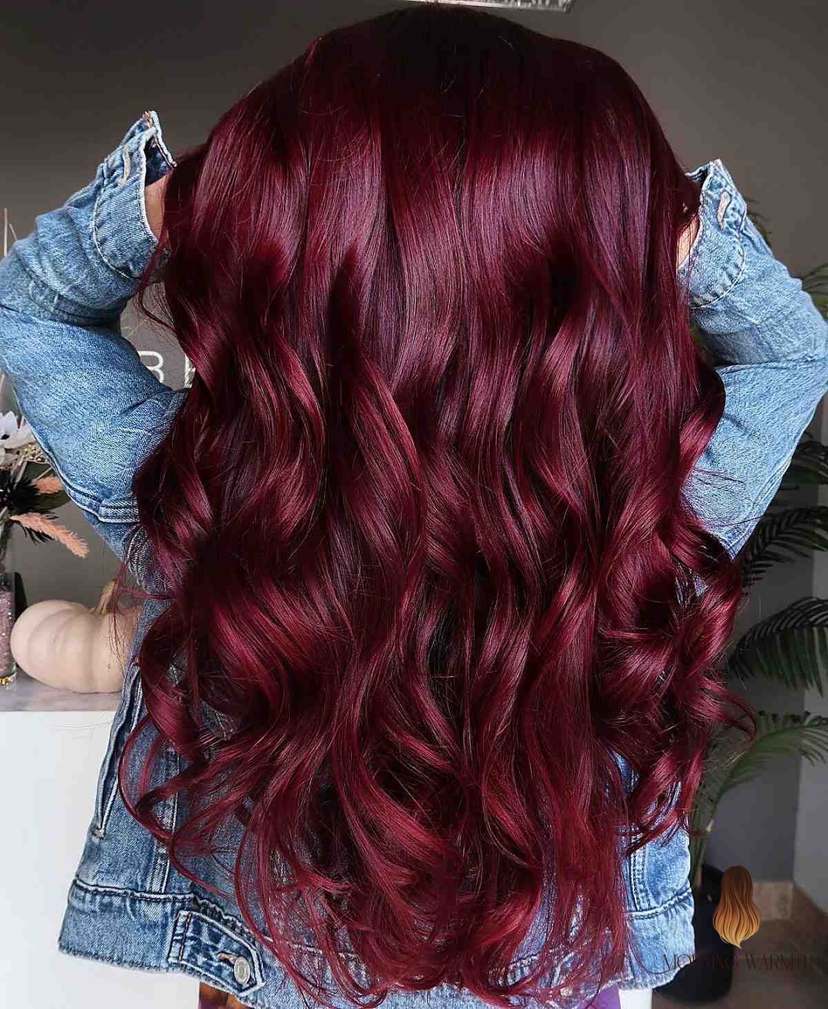 24 Auburn Hair Color Ideas That Are Absolutely Stunning 2 Stunning Dark Ruby Red