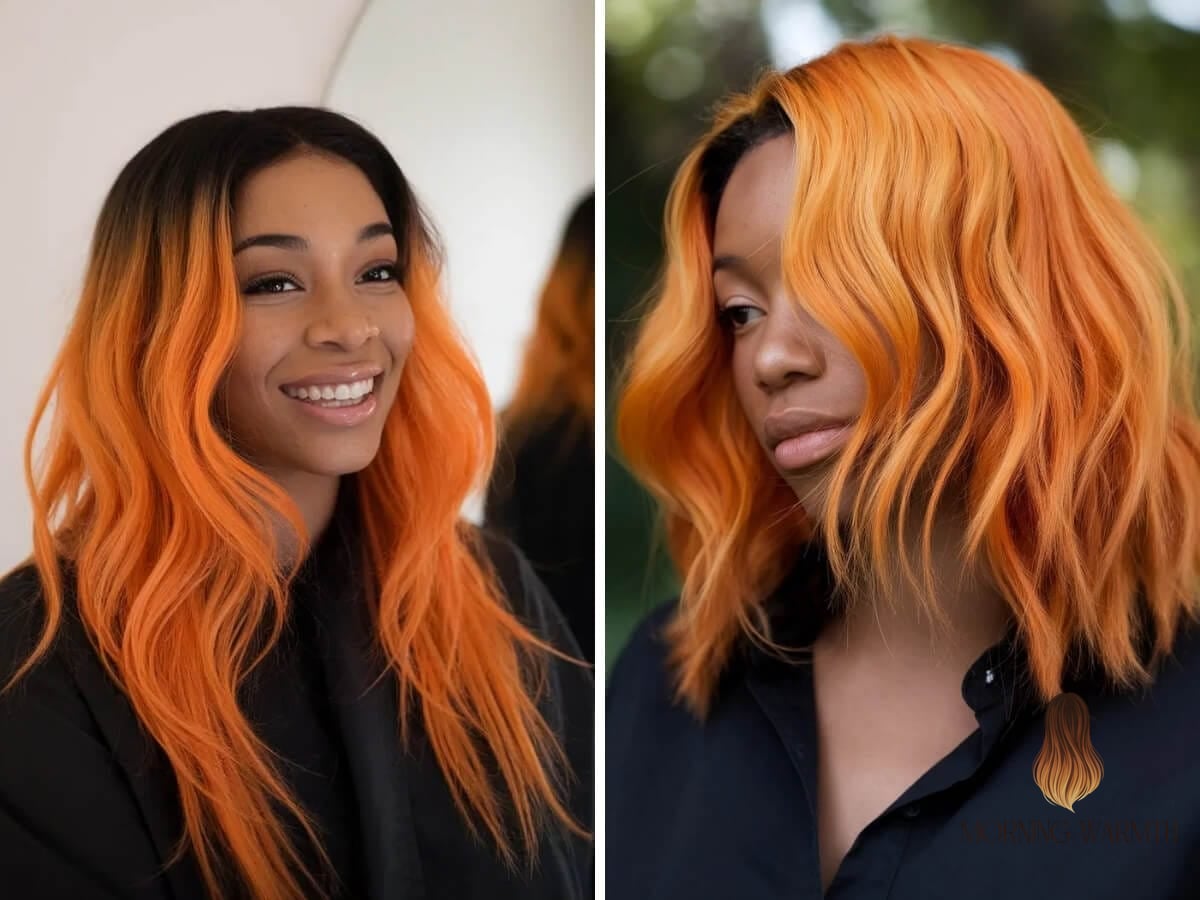 Stunning Orange Hair Looks for Black Women