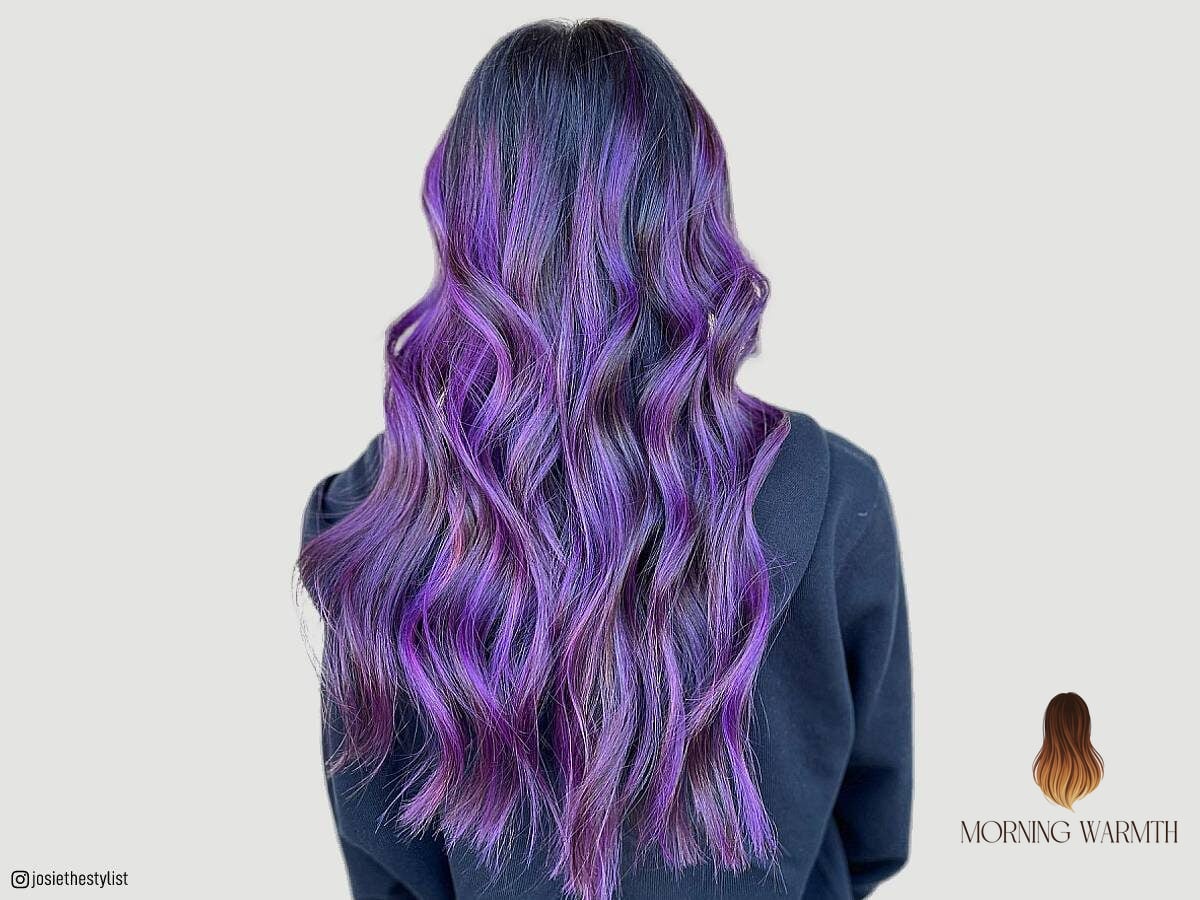 30 Global Hair Color Ideas You Need to Try Next 10 Stunning Ways to Get a Purple Balayage