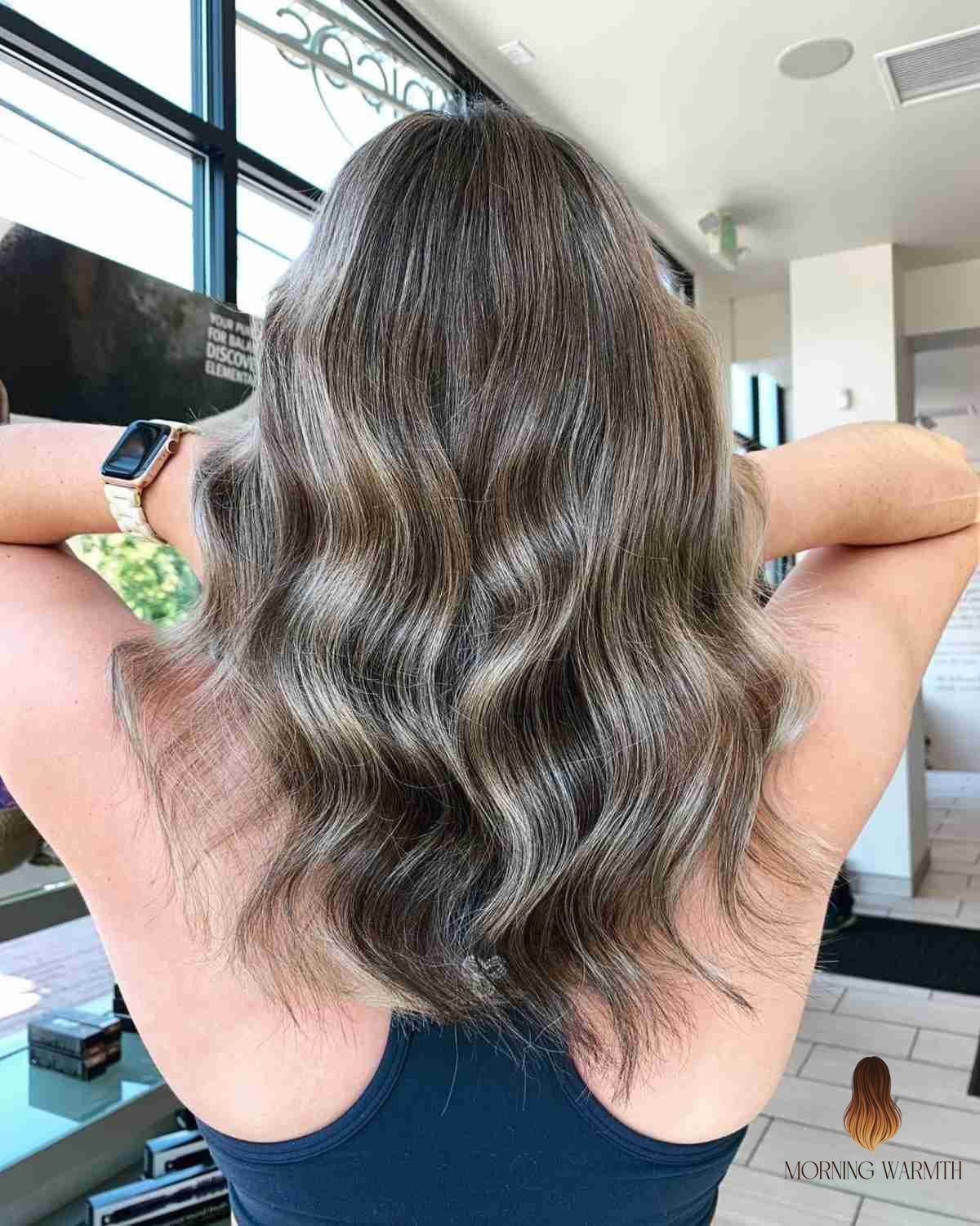 24 Reverse Balayage Ideas That Are Absolutely Stunning 21 Subtle Silver Blonde Reverse Balayage