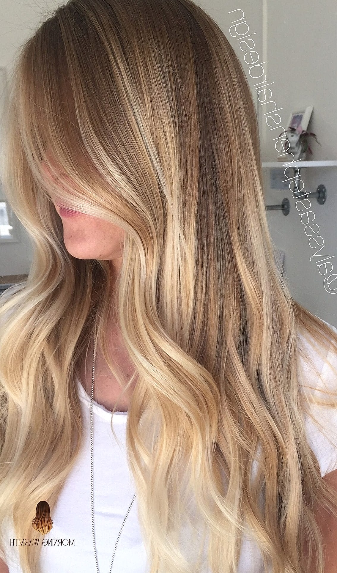 Sun-Kissed Blonde Balayage