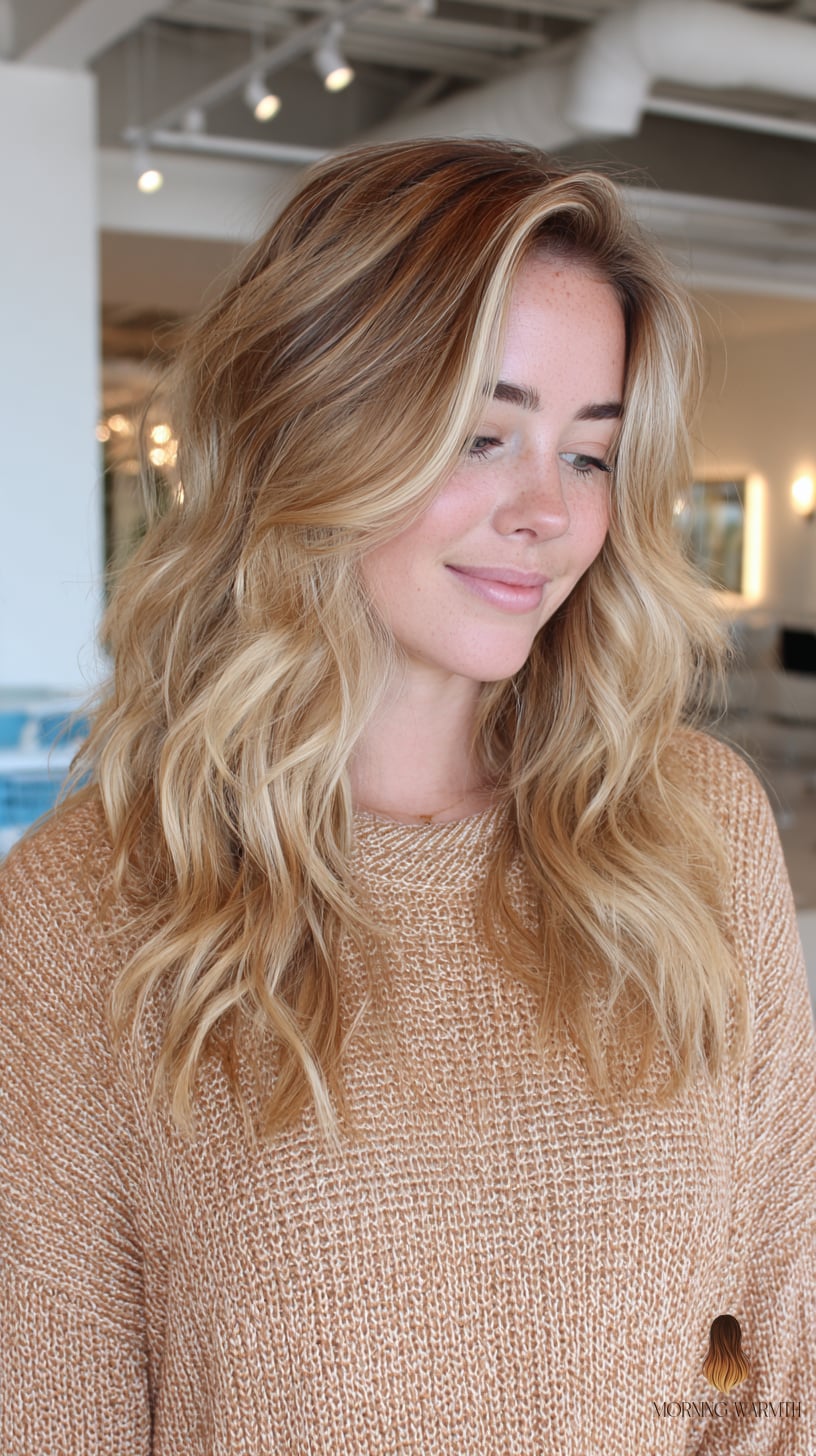 Sun-Kissed Butterfly Layers with Soft Texture