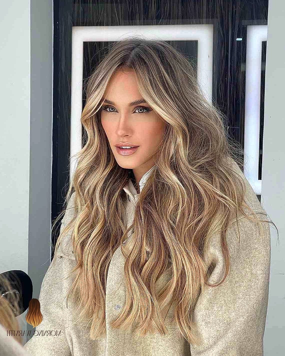 30 Blonde Balayage On Dark Hair Ideas You Need to Try Next 31 Surfer-Girl Light Brown Hair with Balayage