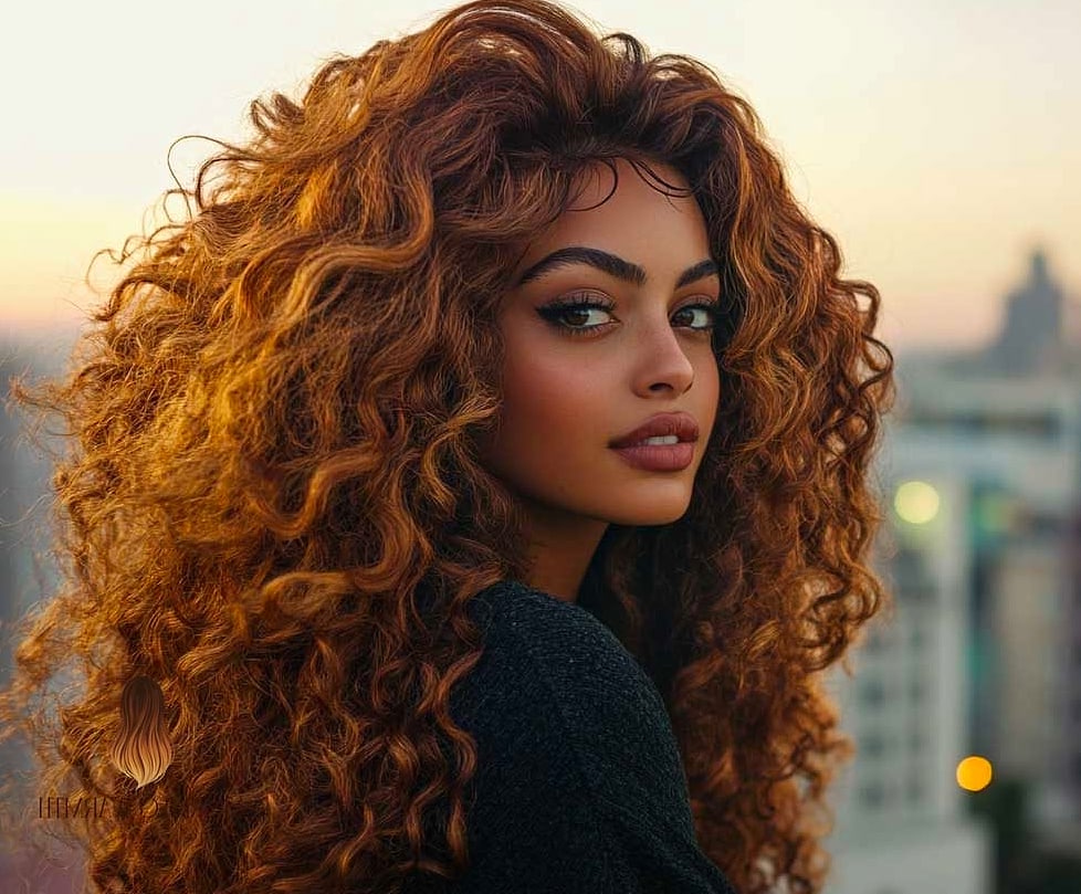 27 Curly Hair Color Ideas Ideas That Every Stylist Needs to See 17 Thick and Voluminous Golden Blonde Curls