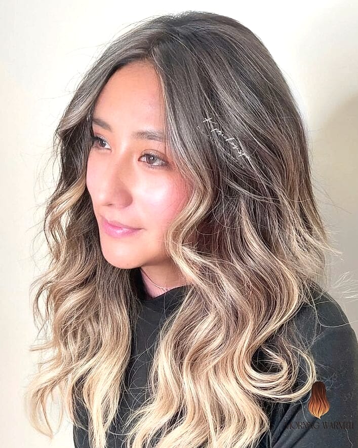 24 Milk Tea Hair Color Ideas That Are Absolutely Stunning 5 Toffee Milk Tea