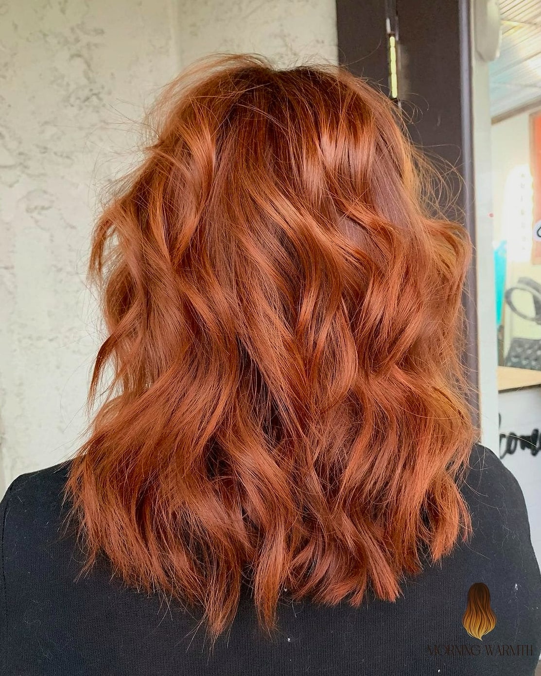 23 Hair Colour Ideas Inspo Ideas Worth Pinning Immediately 6 Tousled Auburn Butterfly at Shoulder Length