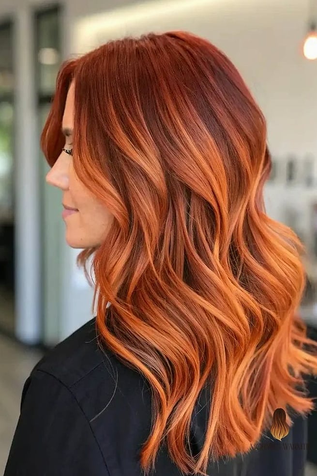 The Tousled Brunette Pixie with Caramel Highlights