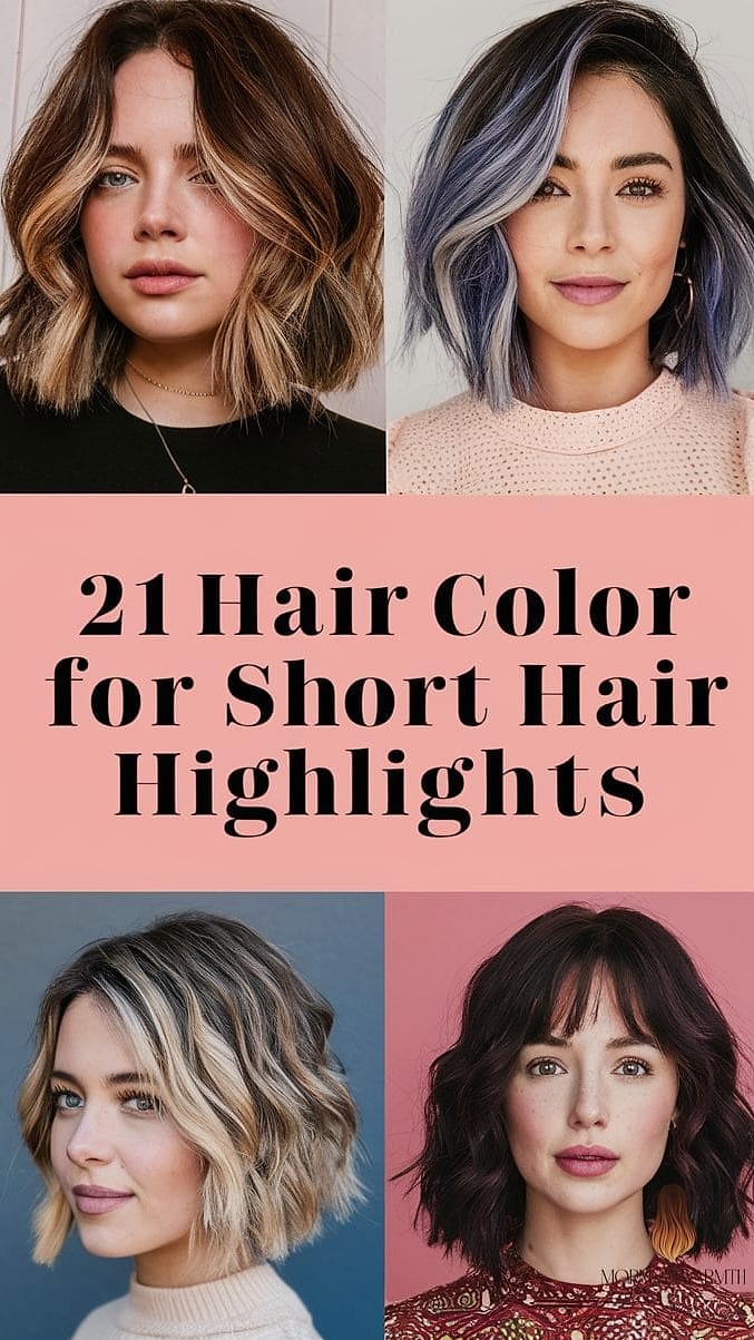 Trendy Short Haircuts for Women with Round Faces