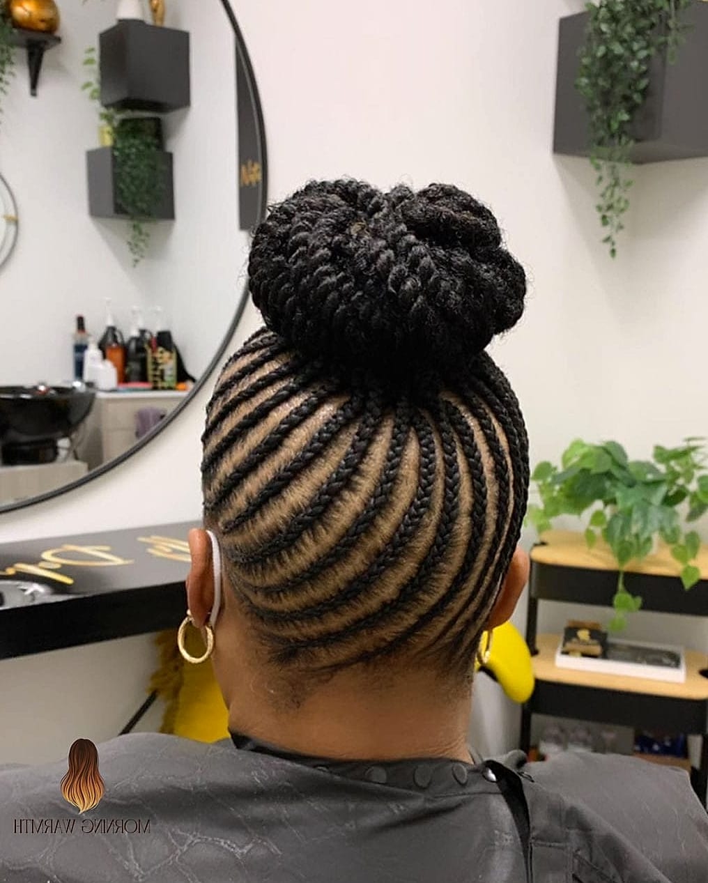 23 Hair Colour Ideas Inspo Ideas Worth Pinning Immediately 8 Twists and Bun Duo