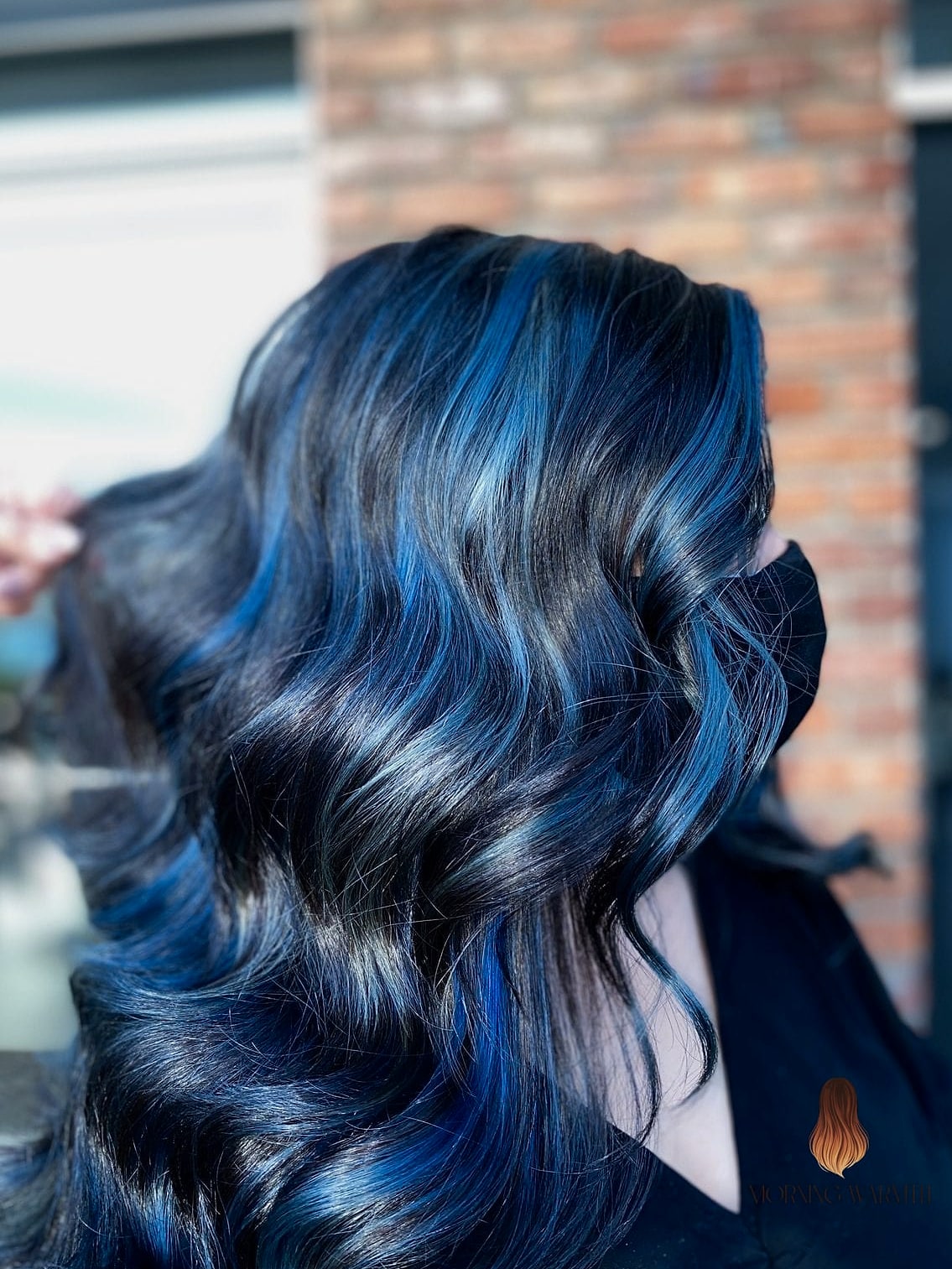 Unique Blue Highlights