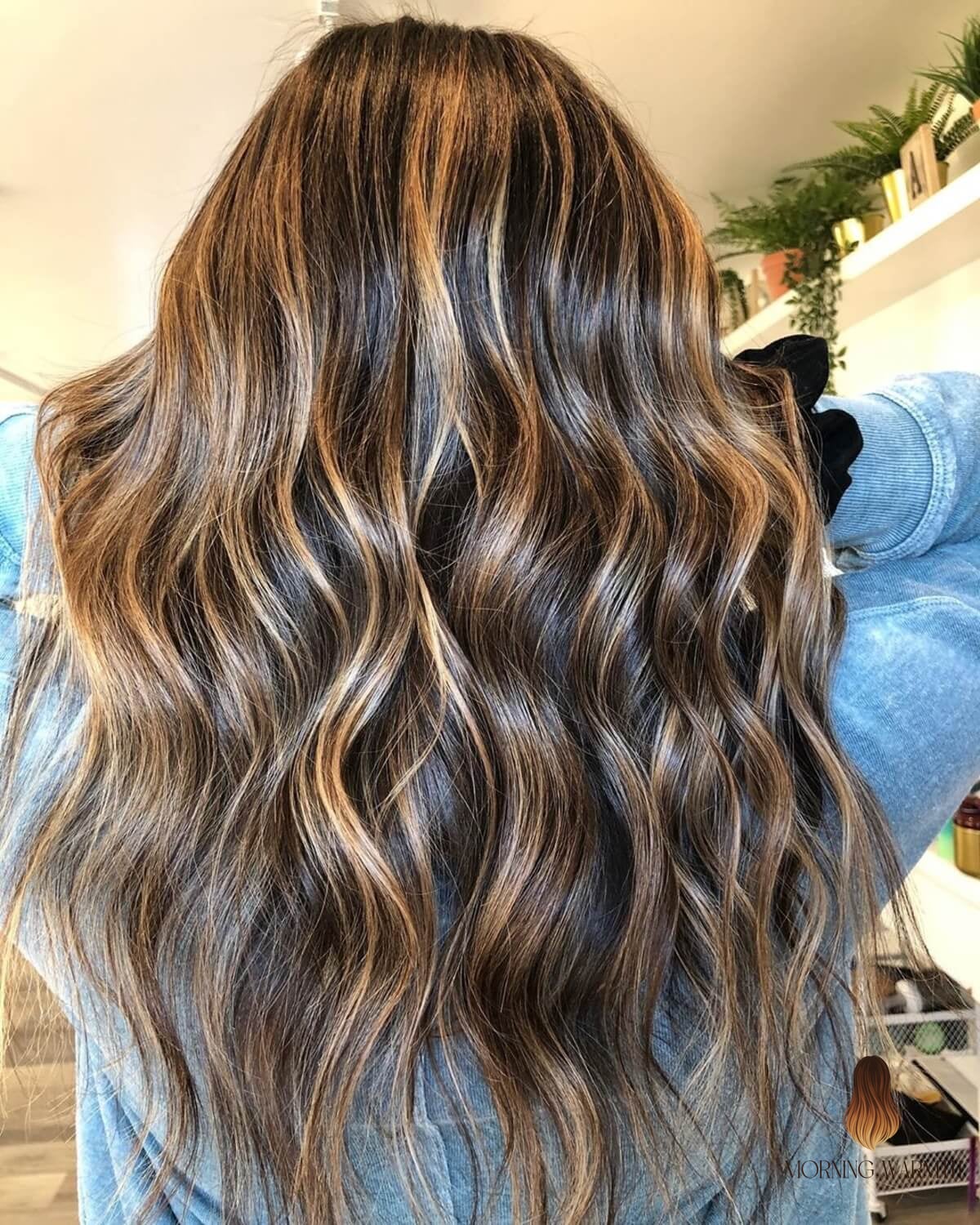 27 Brown Hair With Caramel Highlights Ideas That Every Stylist Needs to See 18 Very Dark Brown Hair with Caramel Blonde Highlights
