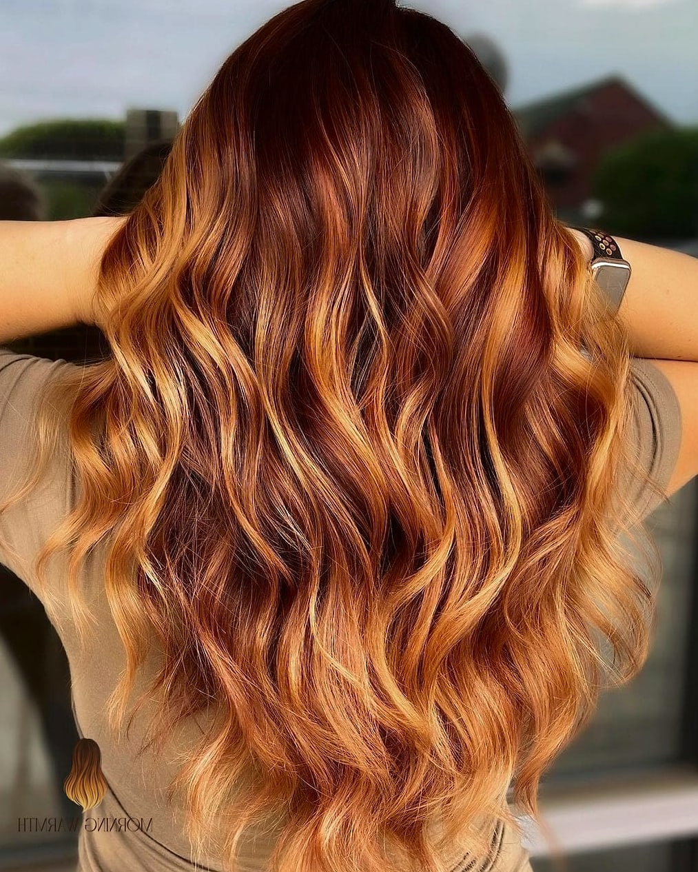 21 Mechas Balayage Ideas That Are Trending Right Now 21 Vibrant Auburn Red Hair Color