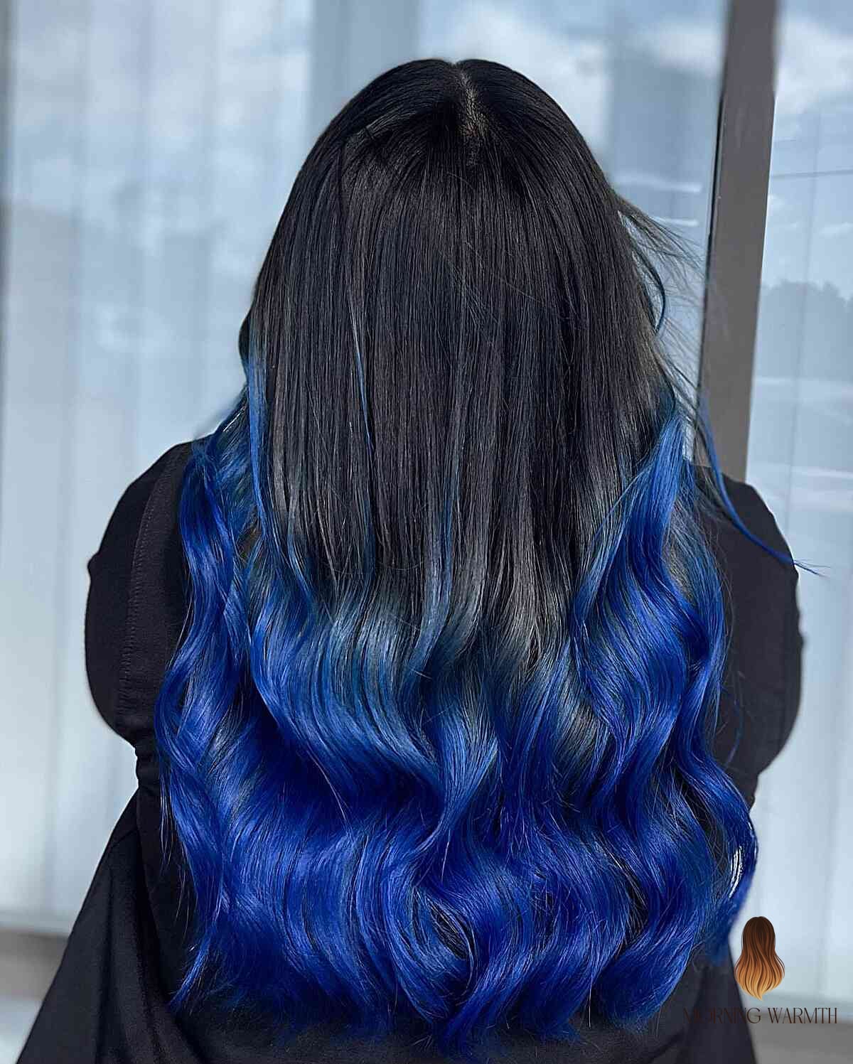 30 Ombre Hair Ideas You Need to Try Next 3 Vibrant Dark Blue to Purple Hair