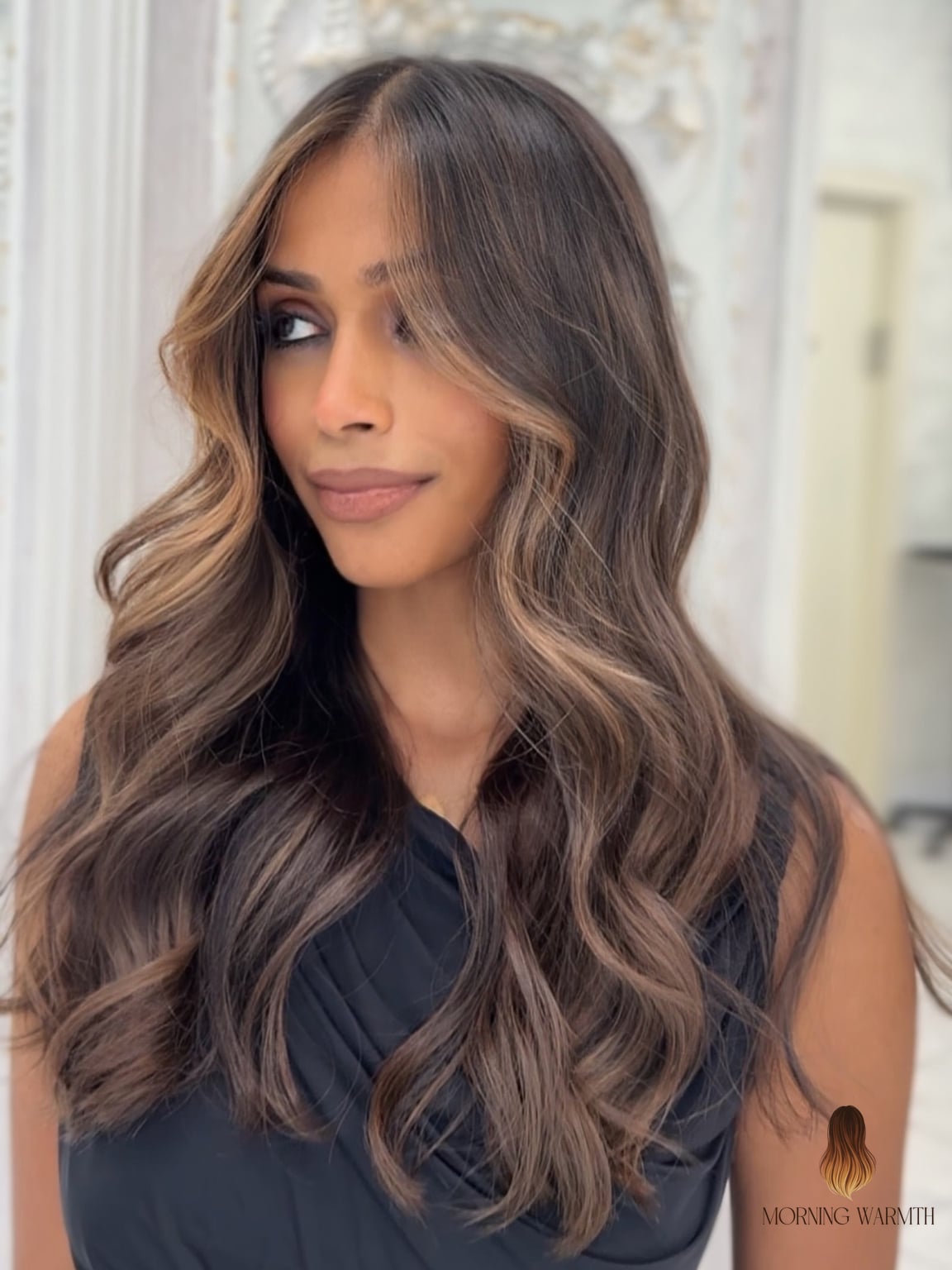 25 Balayage Haare Blond Ideas That Are Going Viral on Pinterest Right Now 10 Warm Brown Balayage with Sun-Kissed Dimension
