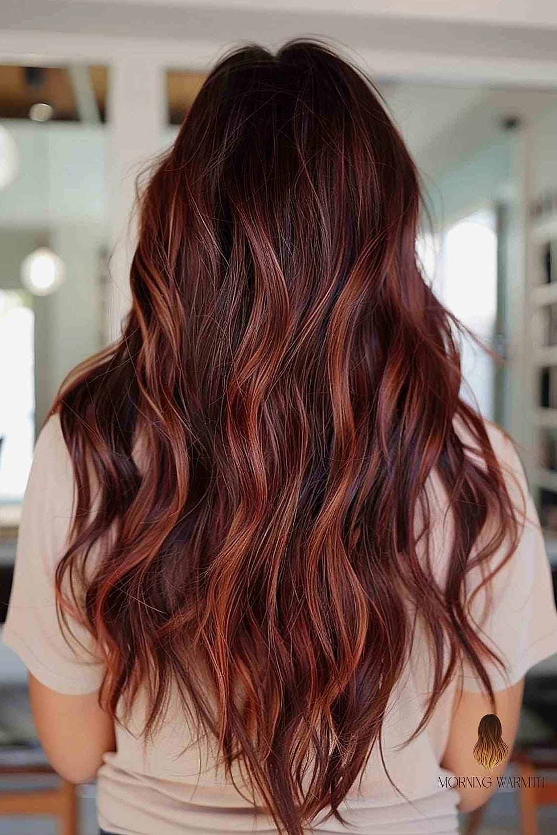 28 Black Cherry Hair Color Looks You'll Want to Screenshot Immediately 26 Warm Caramel Brunette