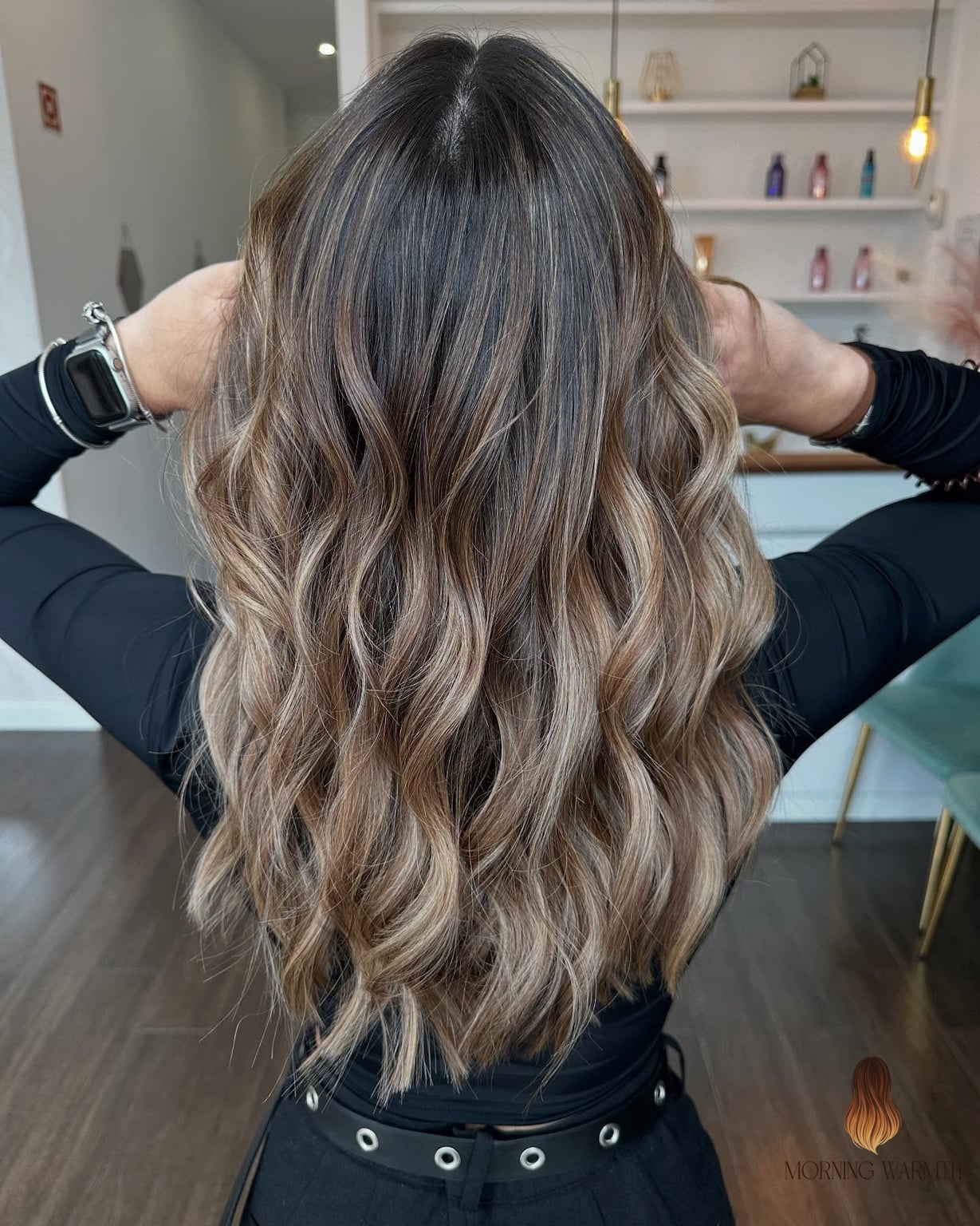20 Balayage Rubio Cenizo Ideas That Will Make You Book Your Appointment Immediately 10 Warm Lived-In Balayage with Beachy Waves