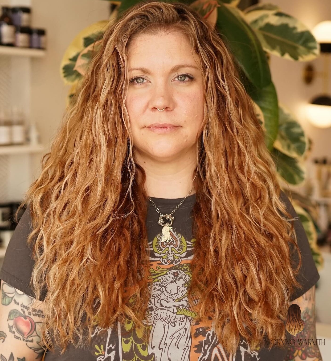 Wavy Hair Balayage