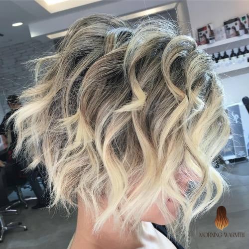 30 Ombre Hair Ideas You Need to Try Next 30 Wavy Ombre Bob with Curls